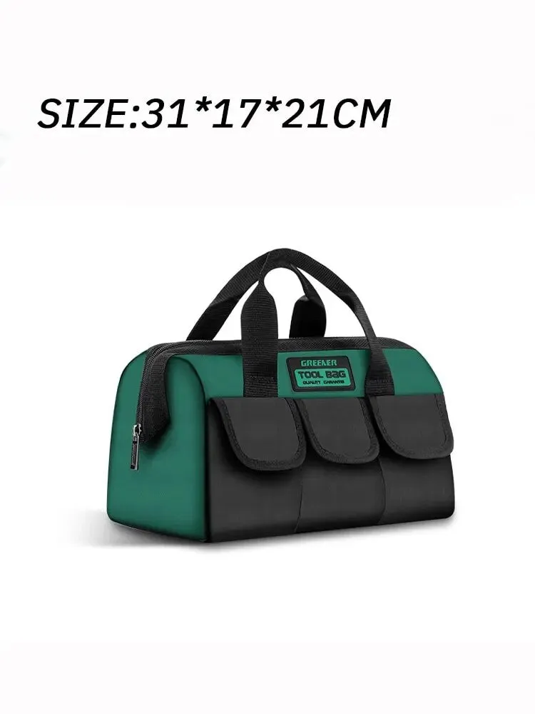 1 Pc Multifunctional Waterproof and Durable Electrician Canva Thickened Carpentry Tool Bag