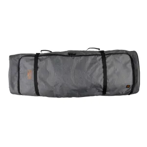 2025 Ronix Links Wheelie Padded Board Case - Heather Charcoal / Orange