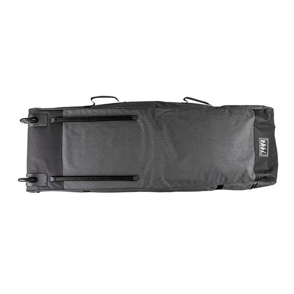 2025 Ronix Links Wheelie Padded Board Case - Heather Charcoal / Orange