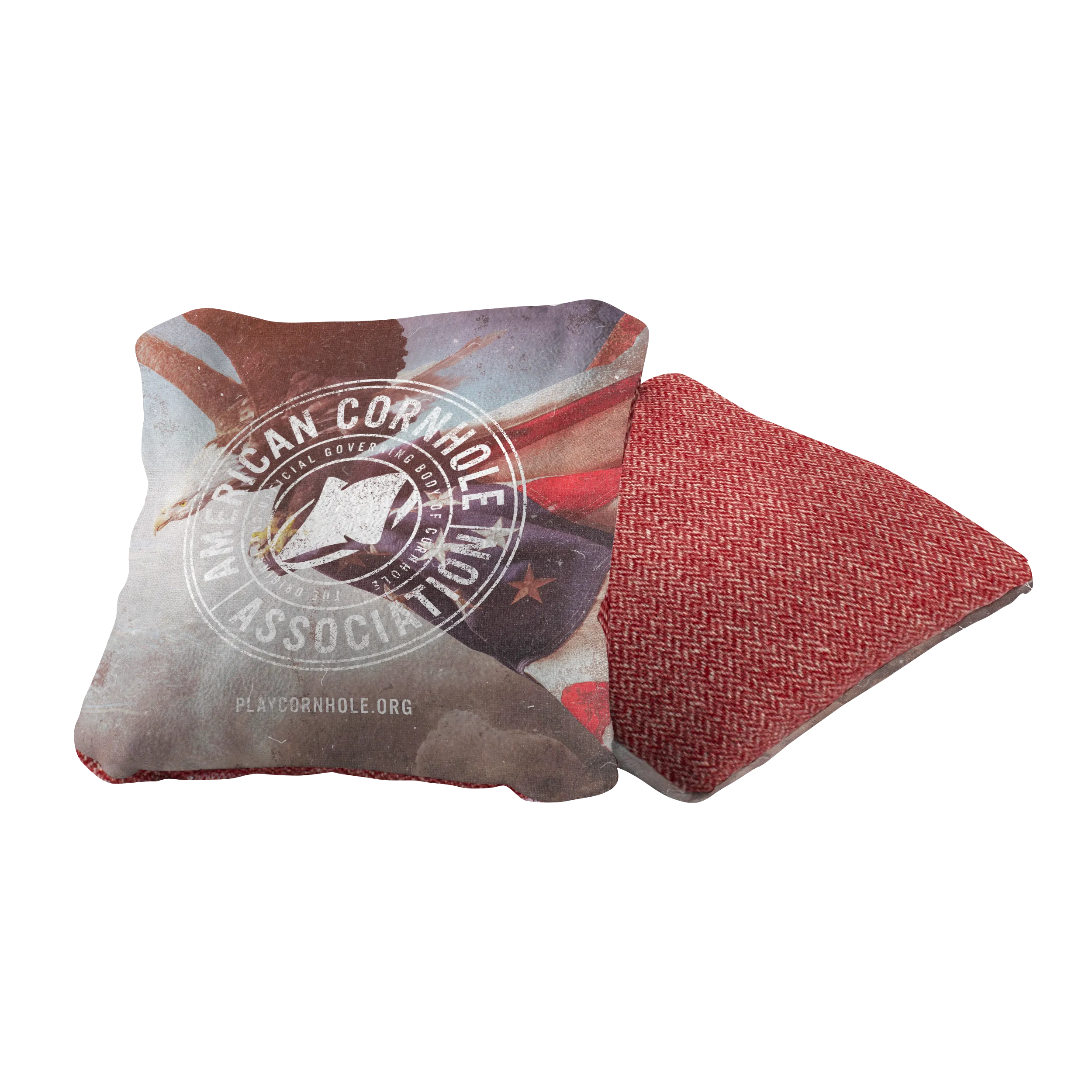 ACA Badge Patriotic Eagle Synergy Soft Cornhole Bags