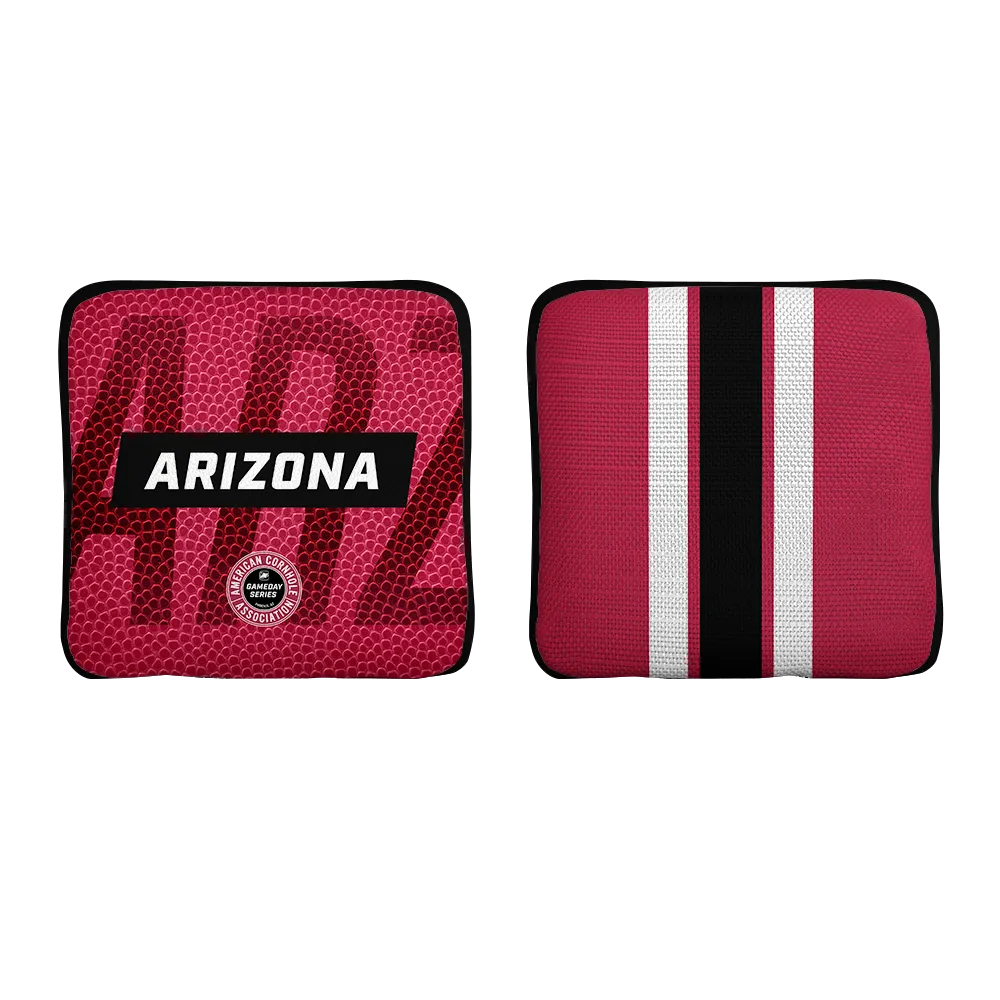 Arizona Football Gameday Stripes Synergy Edge Cornhole Bags