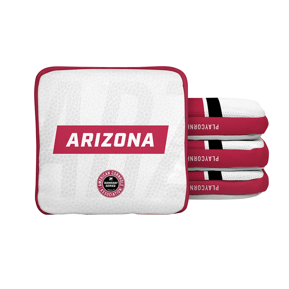 Arizona Football Gameday Stripes Synergy Edge Cornhole Bags
