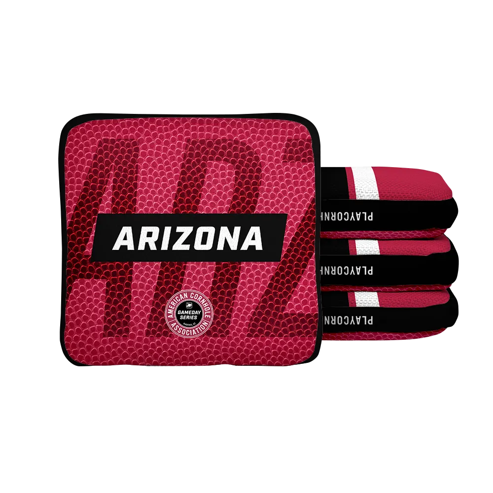 Arizona Football Gameday Stripes Synergy Edge Cornhole Bags