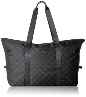Baggallini Large Travel CHL LK duffel Bag, Charcoal Link, One Size