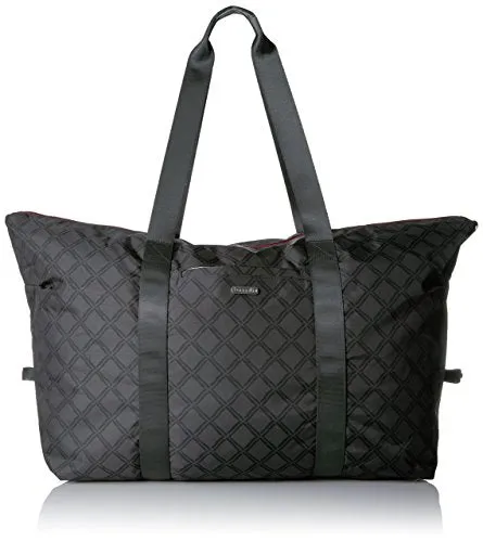 Baggallini Large Travel CHL LK duffel Bag, Charcoal Link, One Size
