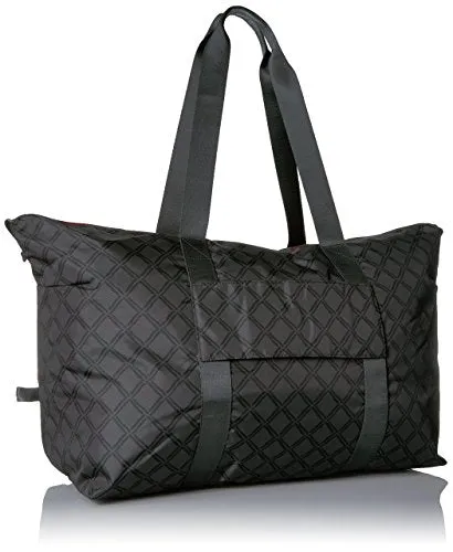 Baggallini Large Travel CHL LK duffel Bag, Charcoal Link, One Size