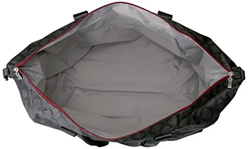 Baggallini Large Travel CHL LK duffel Bag, Charcoal Link, One Size