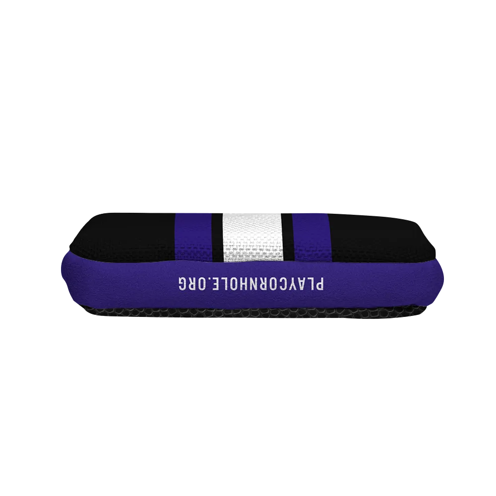 Baltimore Football Gameday Stripes Synergy Edge Cornhole Bags