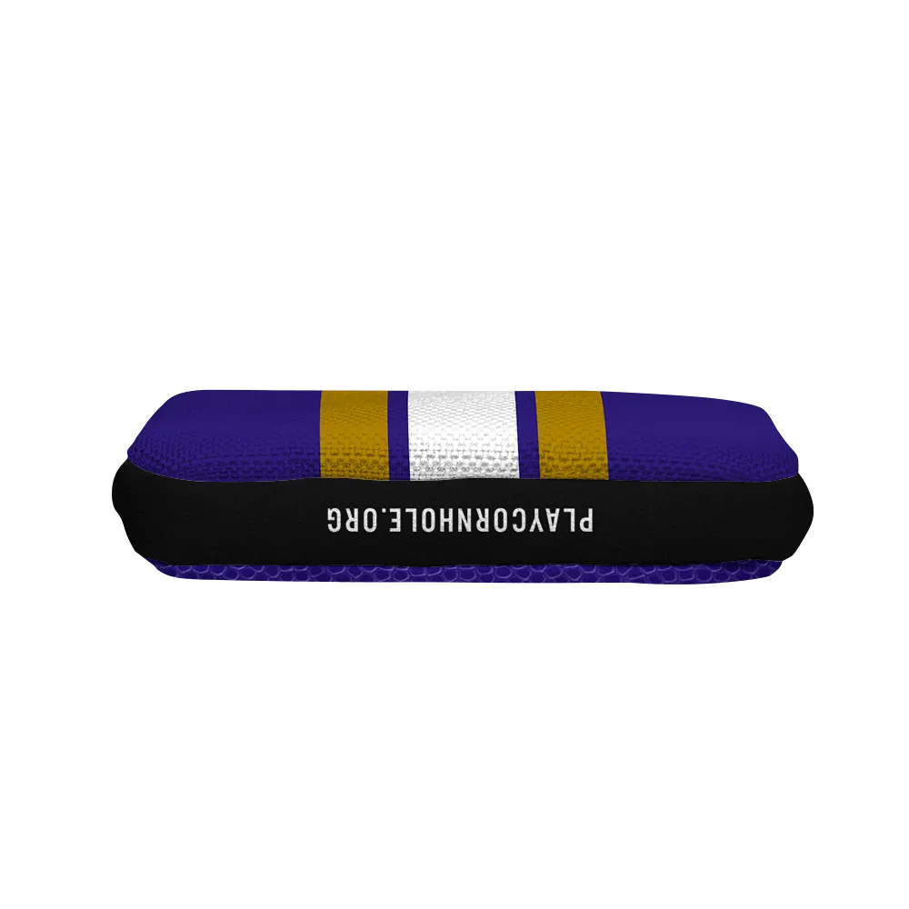 Baltimore Football Gameday Stripes Synergy Edge Cornhole Bags