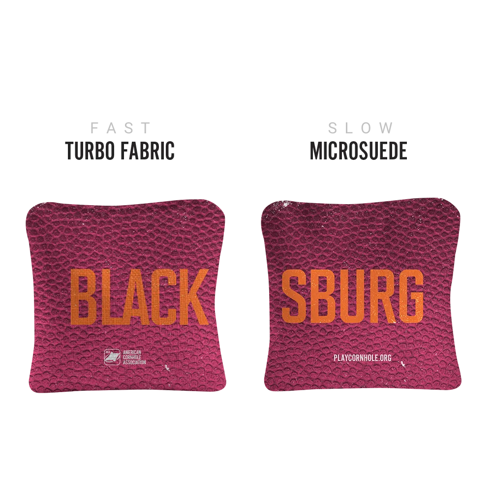 Blacksburg Campus Gameday Synergy Pro Cornhole Bags