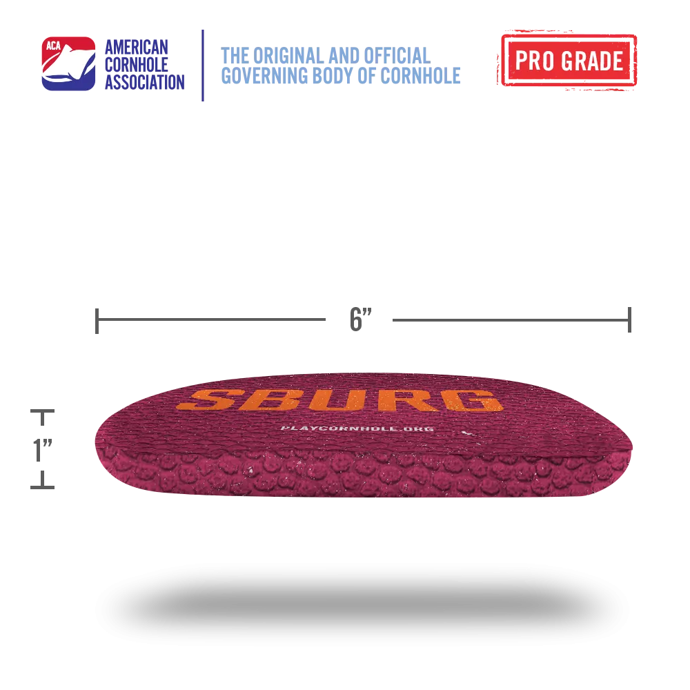 Blacksburg Campus Gameday Synergy Pro Cornhole Bags