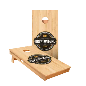 Brewfontaine Star Cornhole Boards