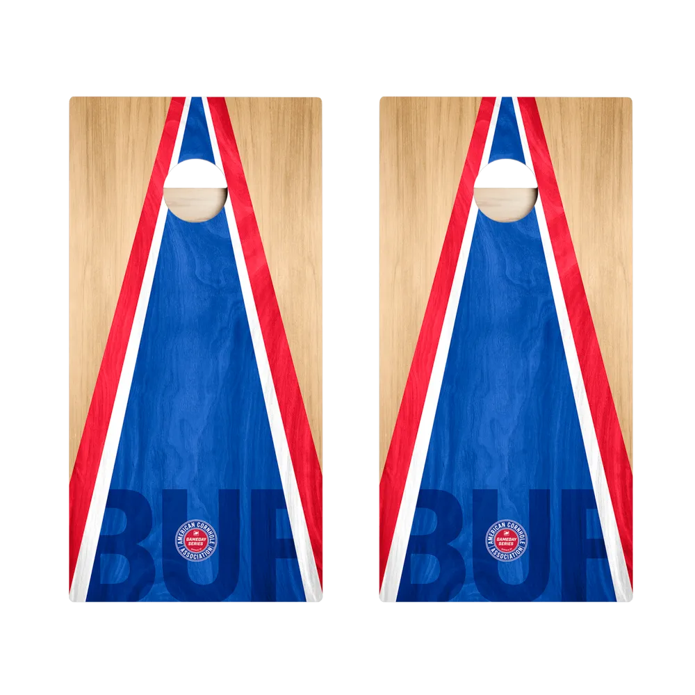 Buffalo Football Gameday Classic Triangle Star Cornhole Boards