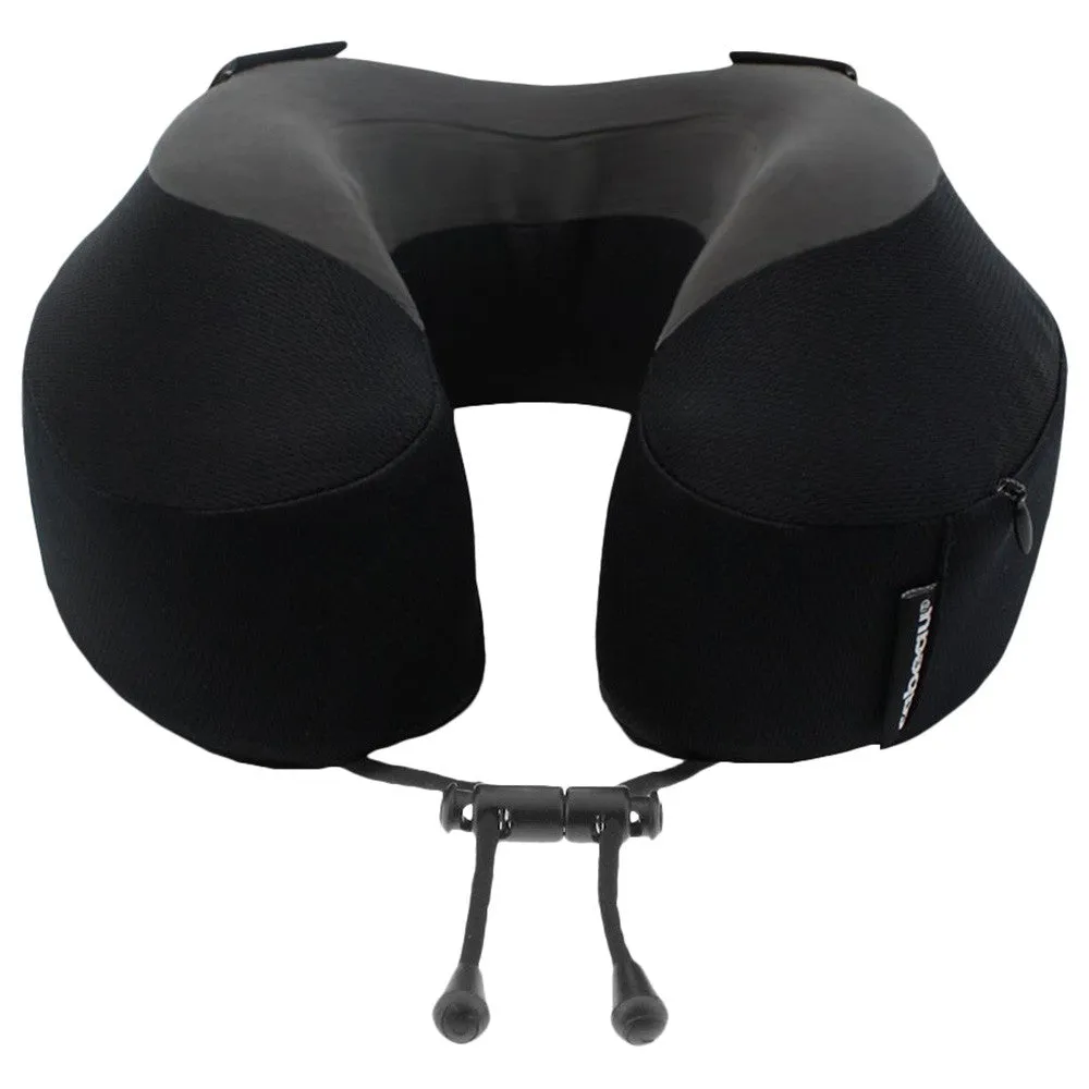 CABEAU Memory Foam Evolution S3 Travel Pillow - Jet Black
