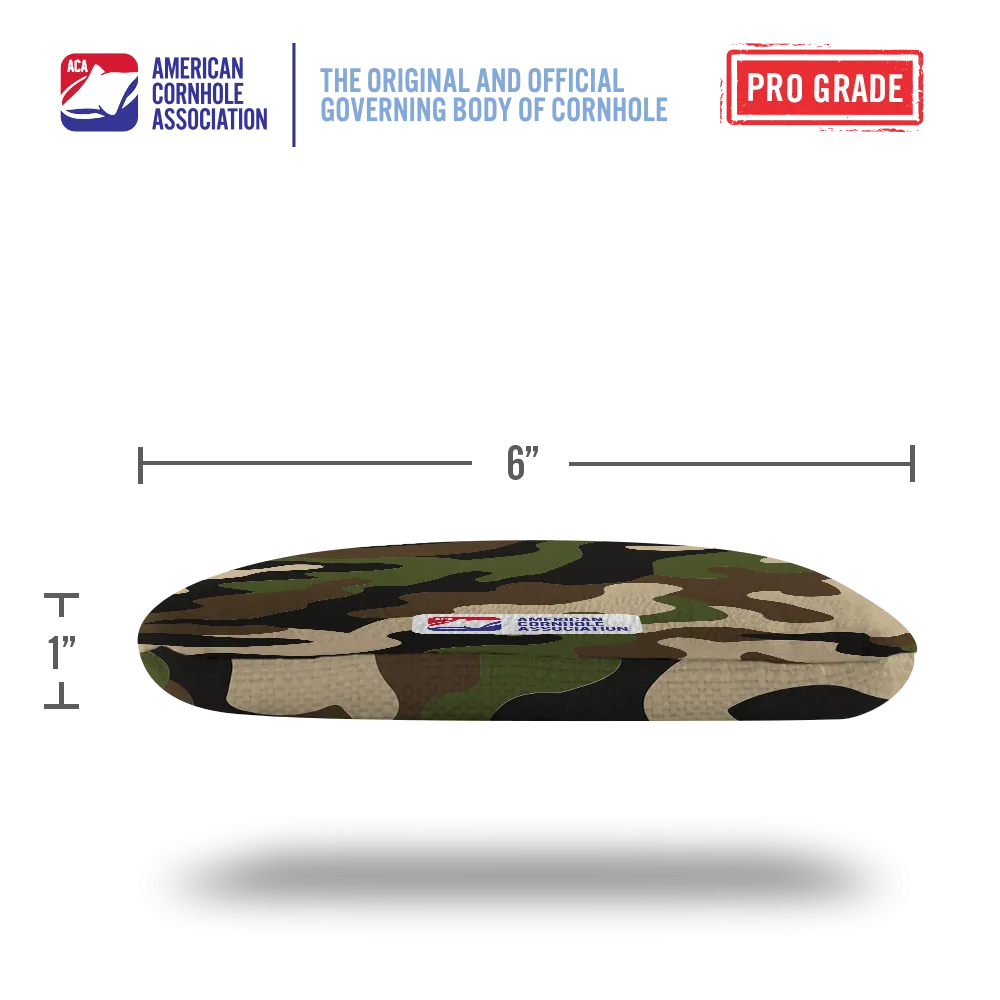 Camouflage Synergy Pro Cornhole Bags