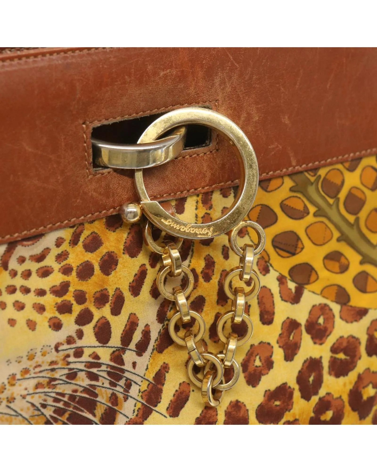Canvas Shoulder Bag with Authenticity Certificate