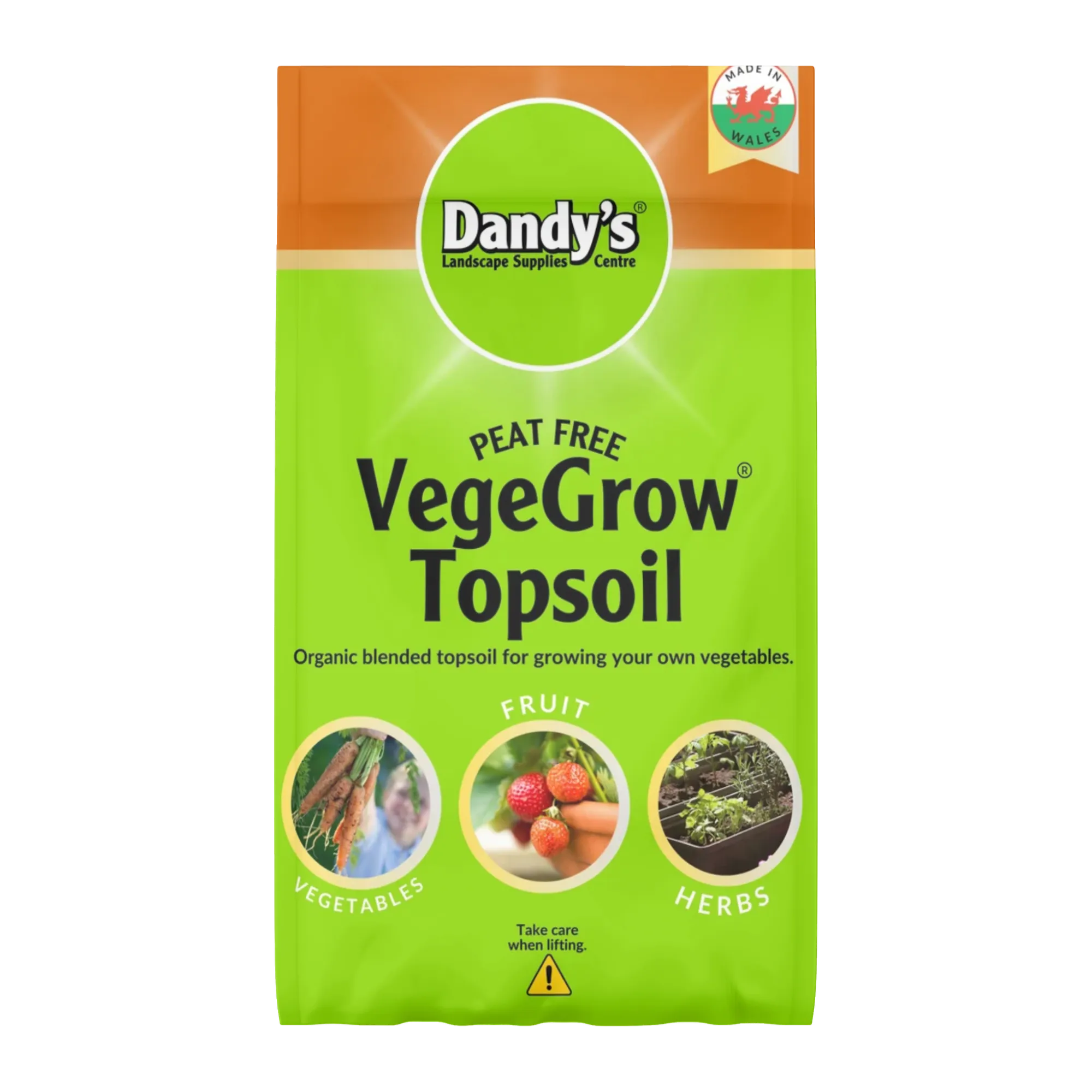 Click and Collect Vegegrow Topsoil Handy Bags