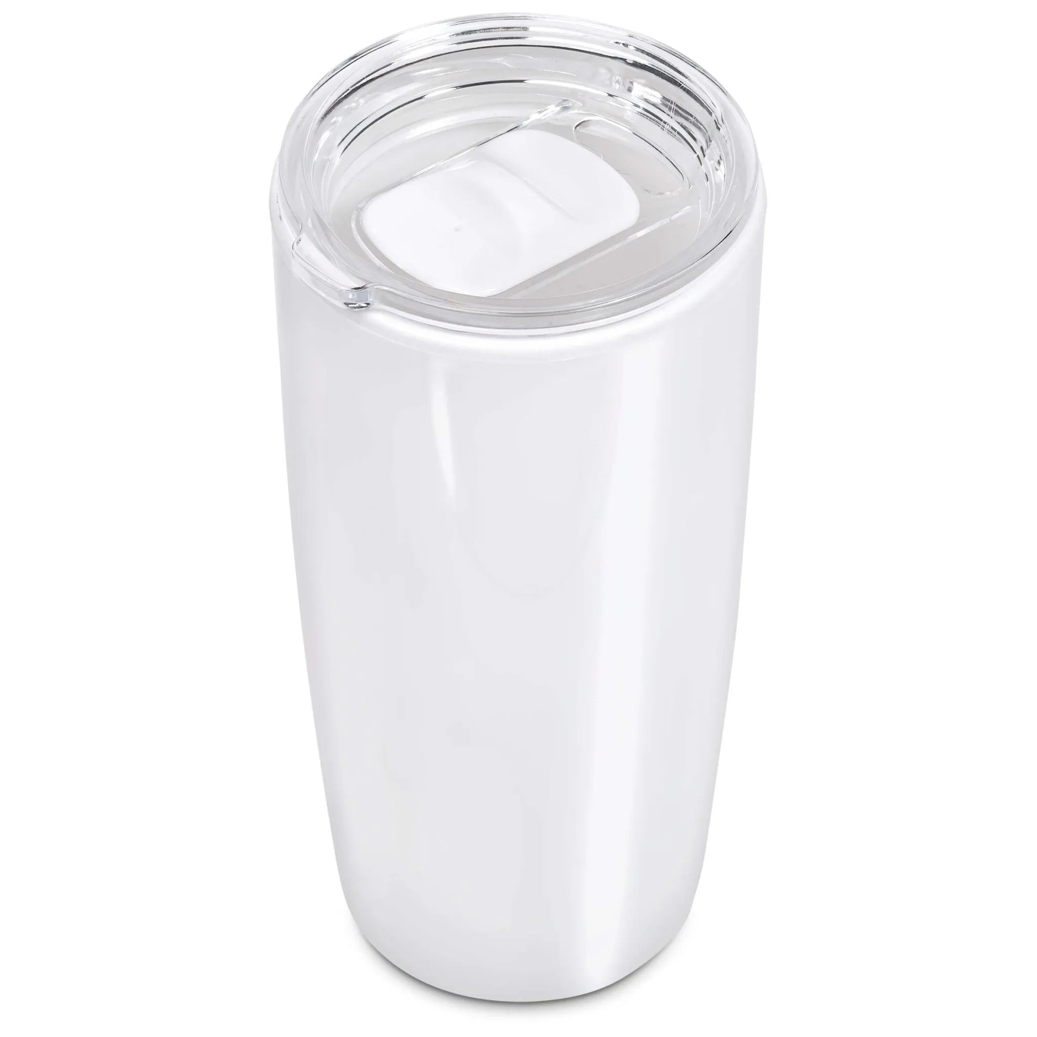 Daytona 2-In-1 Double-Wall Plastic Tumbler 600ml