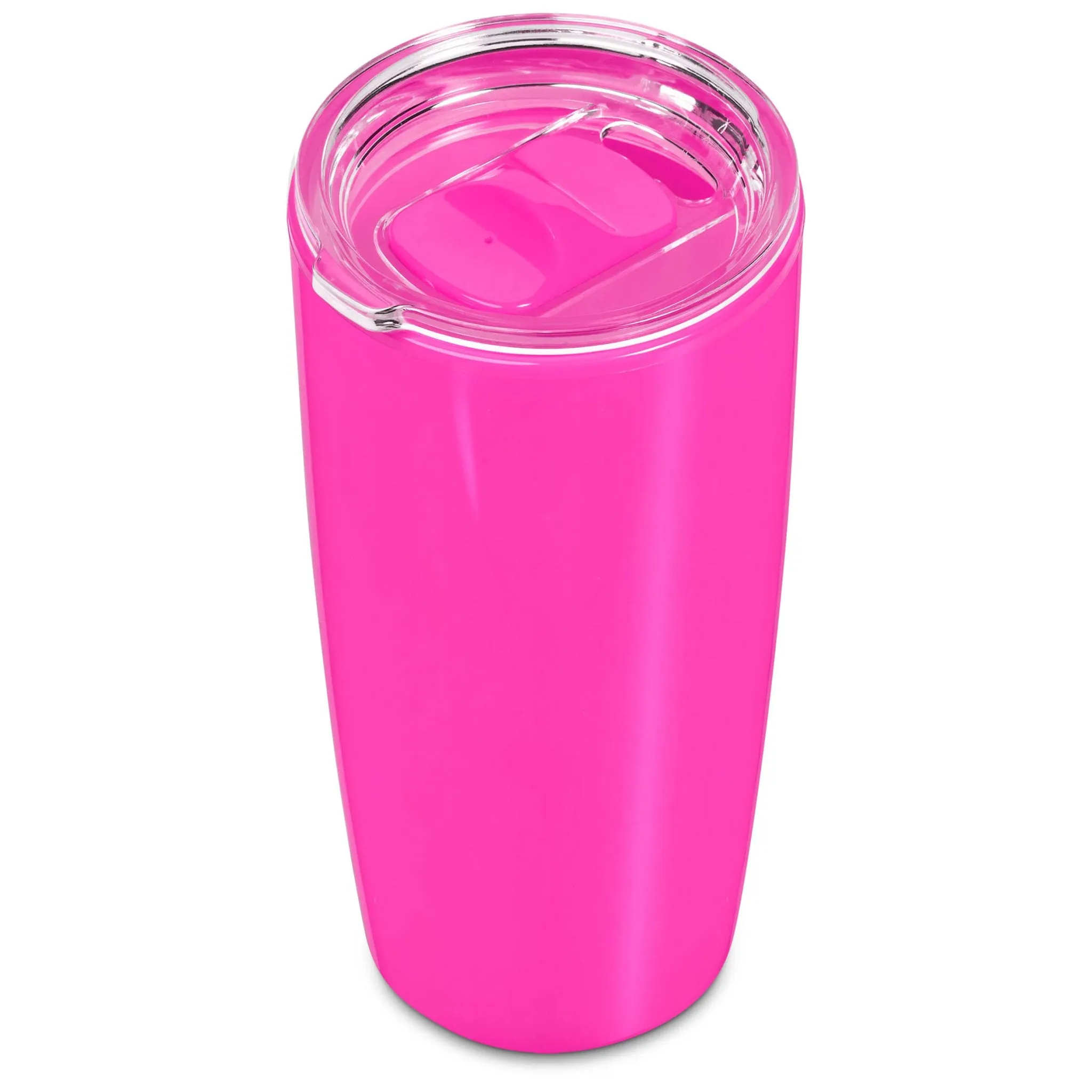 Daytona 2-In-1 Double-Wall Plastic Tumbler 600ml