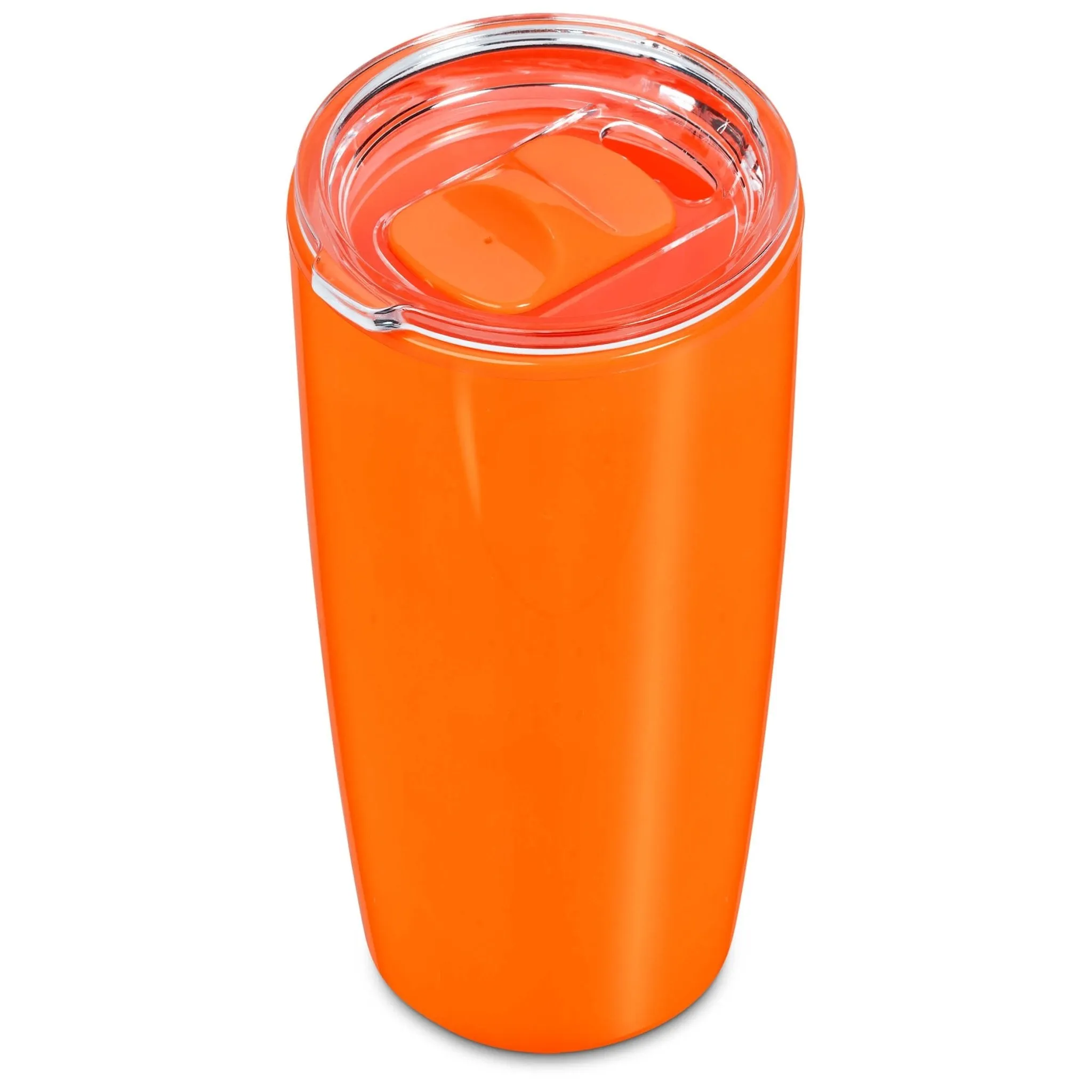 Daytona 2-In-1 Double-Wall Plastic Tumbler 600ml