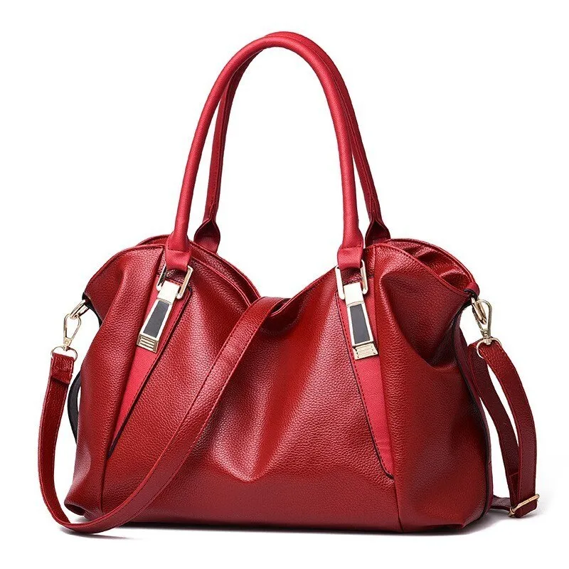 deanwangkt  Designer Women Handbag Vintage Female PU Leather Bags Handbags Ladies Portable Shoulder Bag Office Ladies Hobos Bag Totes