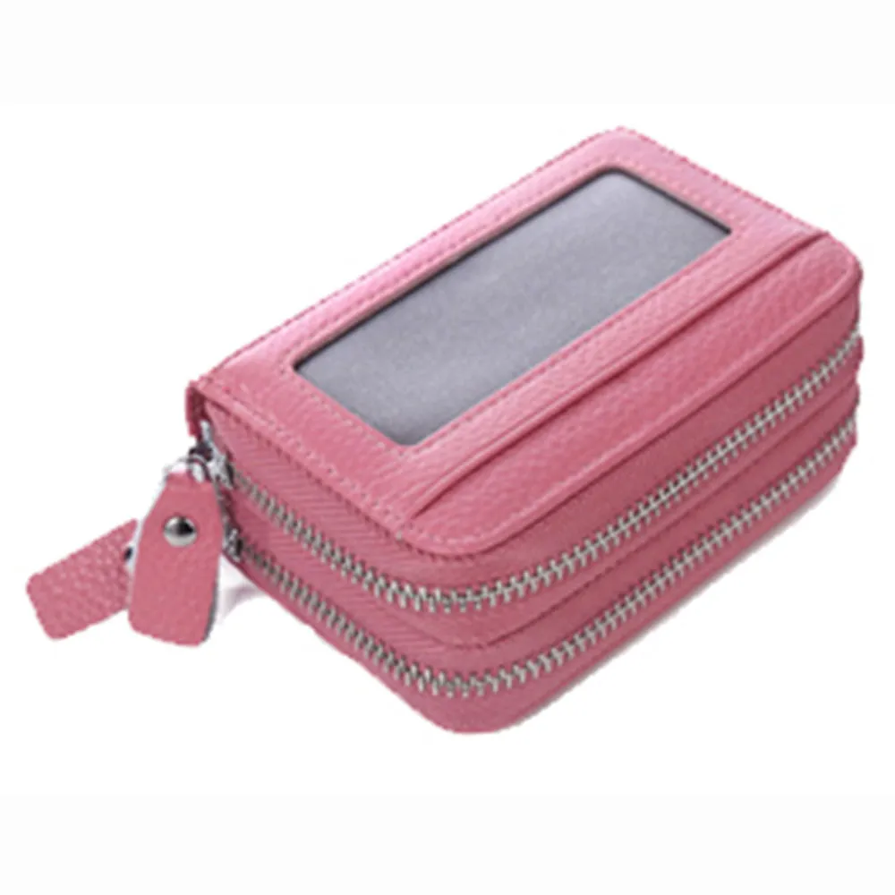 Deluxe Accordion Cardholder Wallet - Pink