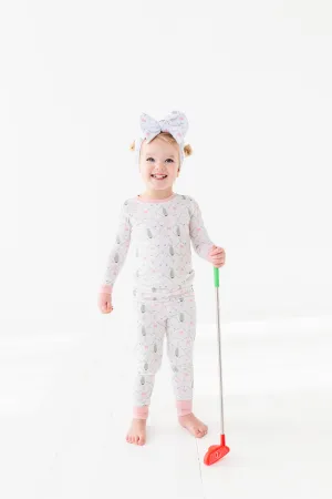 Dressed to the Tee Pink Kids Pajama