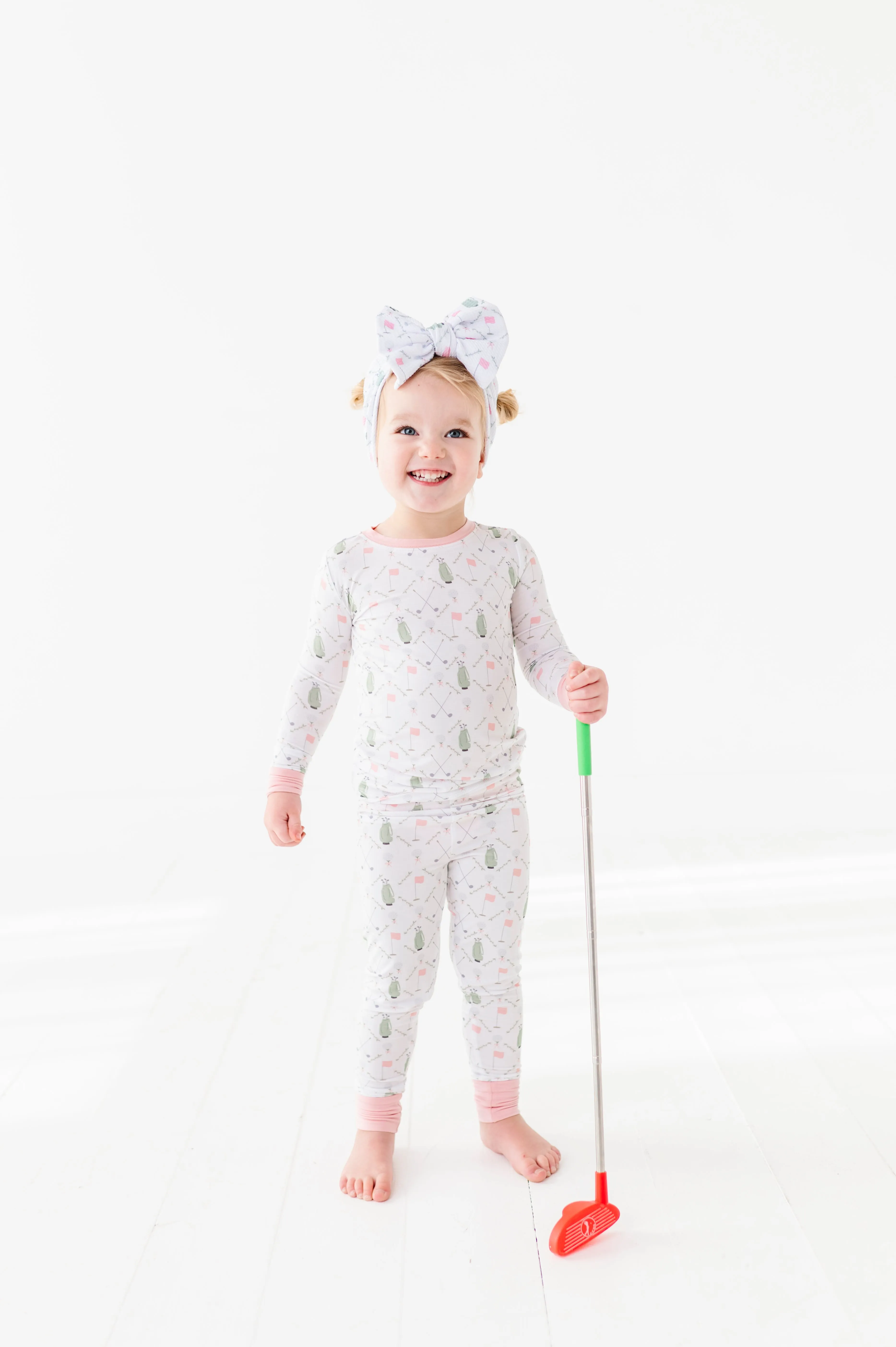 Dressed to the Tee Pink Kids Pajama