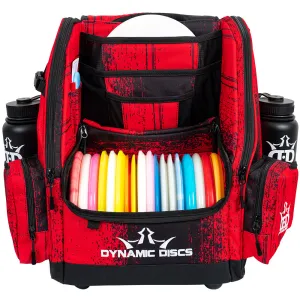 Dynamic Discs Commander Backpack Disc Golf Bag - Atomic Red