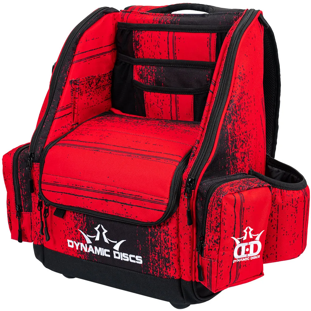 Dynamic Discs Commander Backpack Disc Golf Bag - Atomic Red