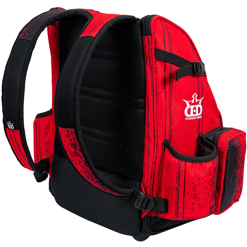 Dynamic Discs Commander Backpack Disc Golf Bag - Atomic Red