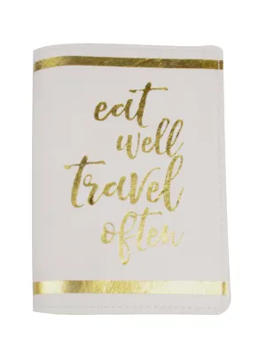 Eat Well - Wallet / Passport Holder