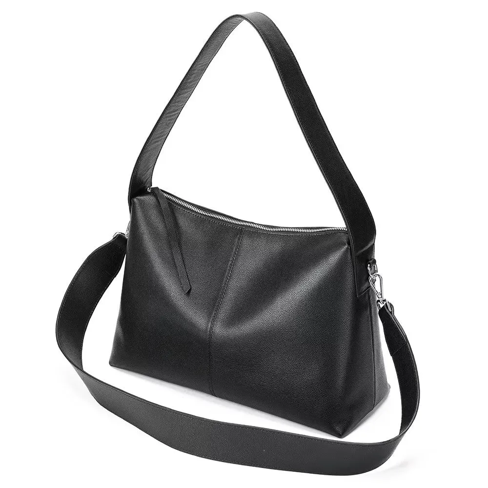 Elegant Cow Leather Crossbody Bag