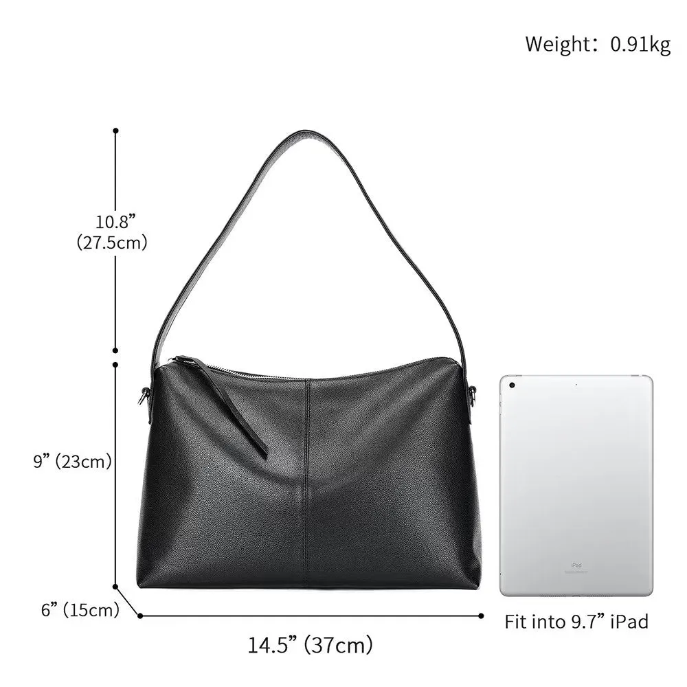 Elegant Cow Leather Crossbody Bag