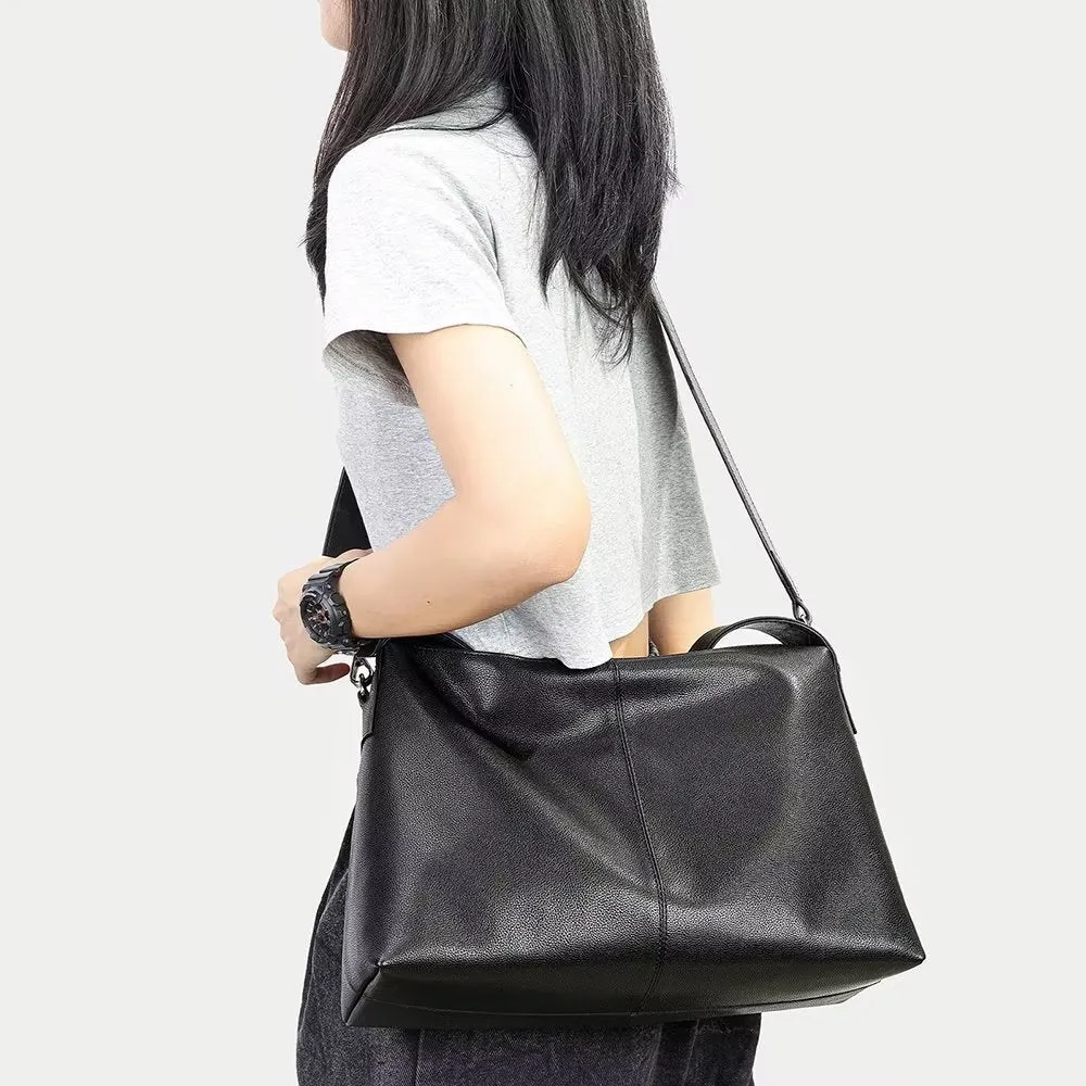 Elegant Cow Leather Crossbody Bag