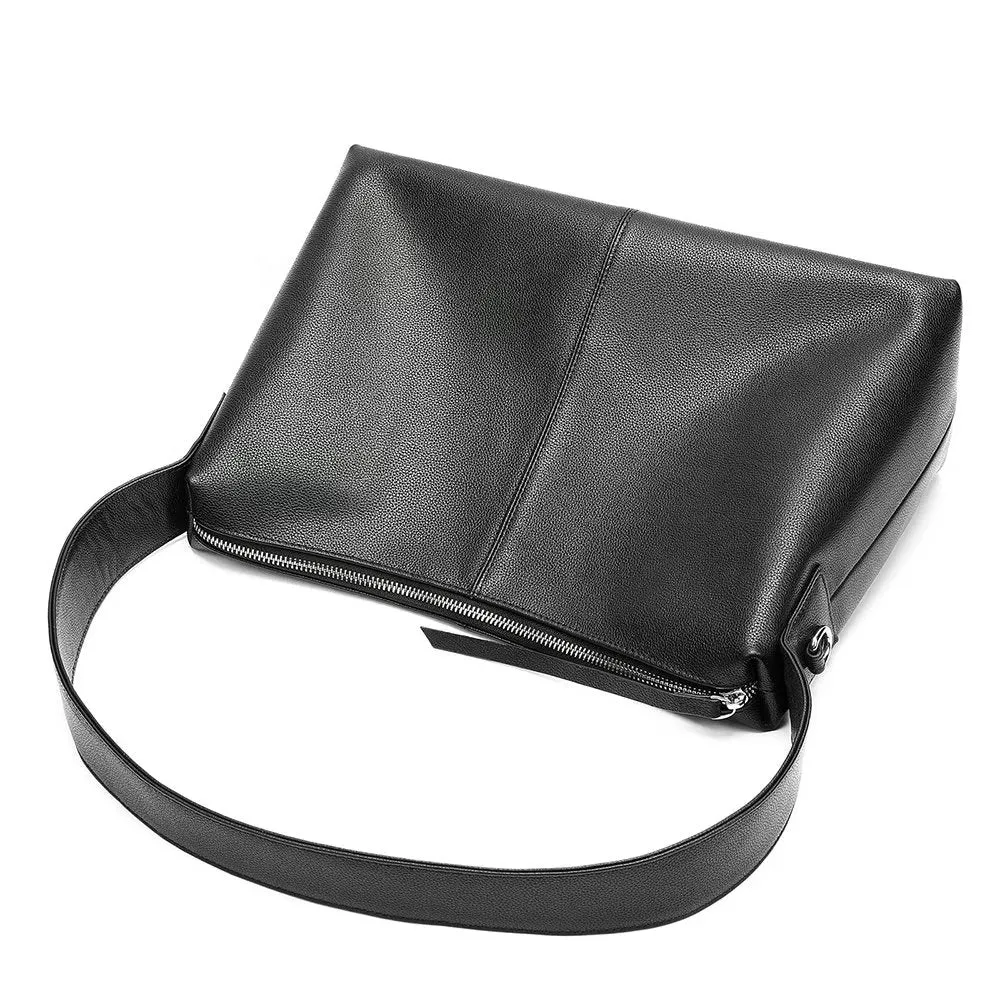 Elegant Cow Leather Crossbody Bag