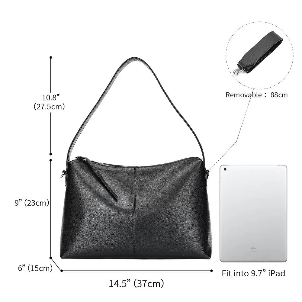 Elegant Cow Leather Crossbody Bag