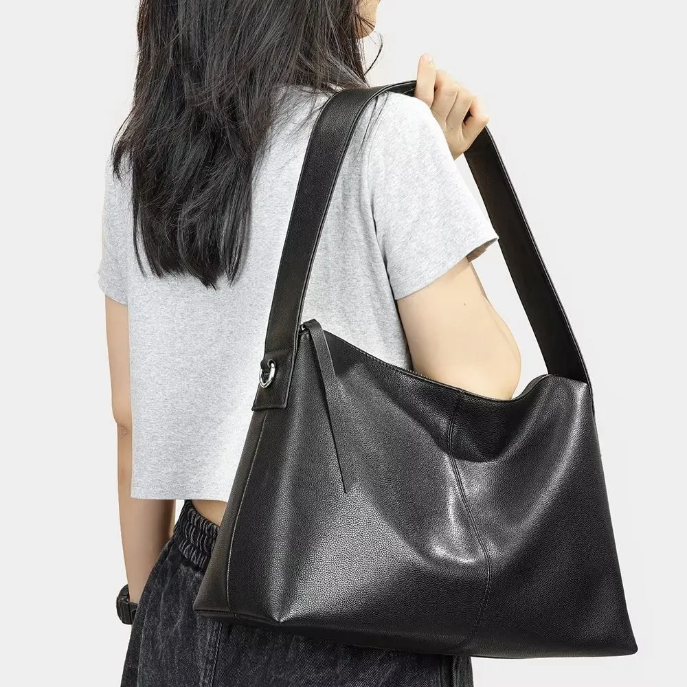 Elegant Cow Leather Crossbody Bag