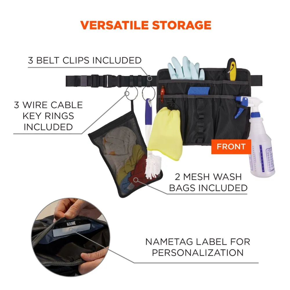 Ergodyne 13718 Arsenal 5715 Cleaning Apron Pouch with Pockets