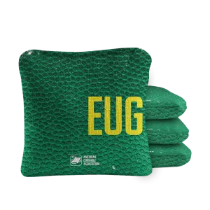 Eugene Campus Gameday Synergy Pro Cornhole Bags