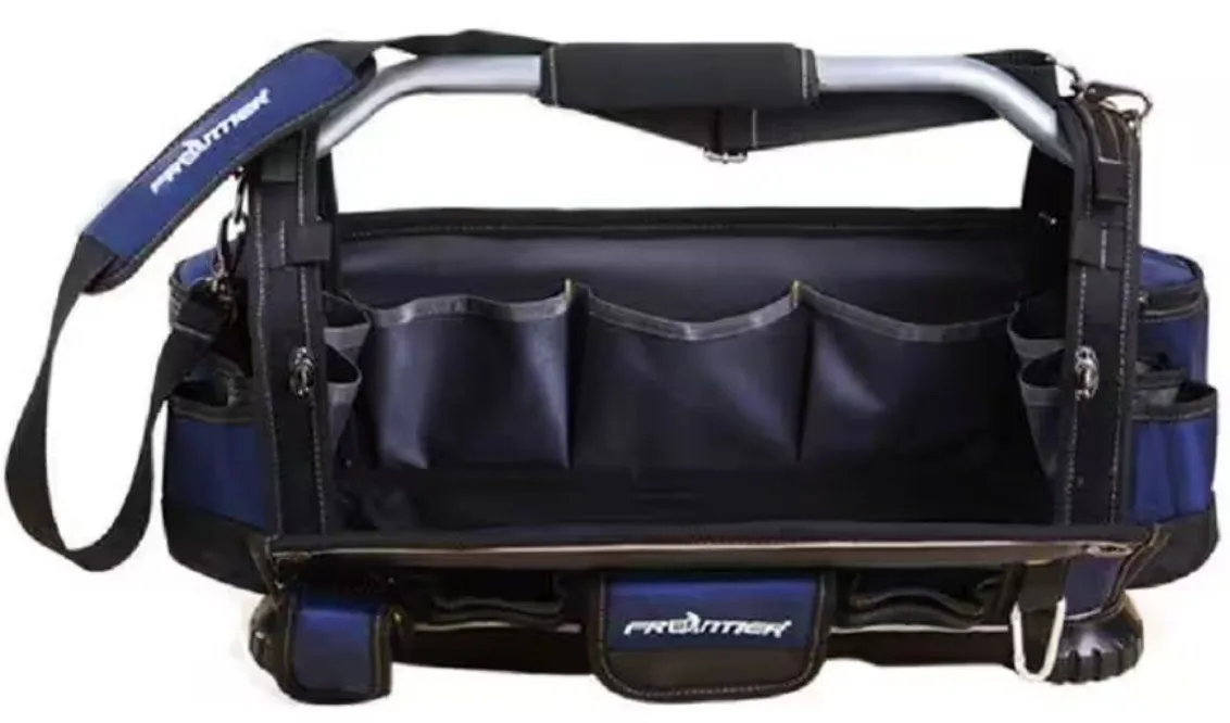 Frontier | 19 in. Open Tote Tool Bag with Rotating Handle