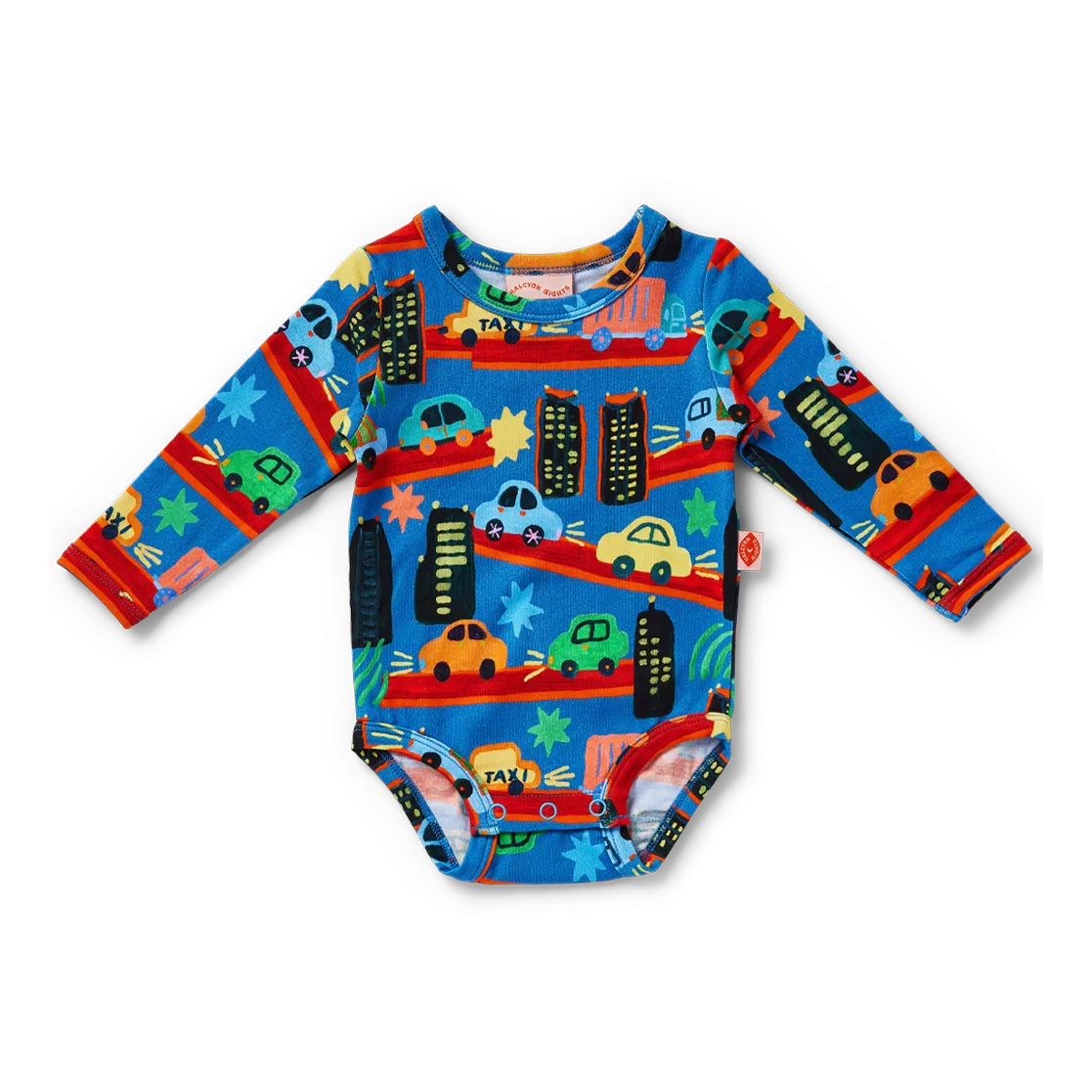 Halcyon Nights Long Sleeve Bodysuit - Seoul City