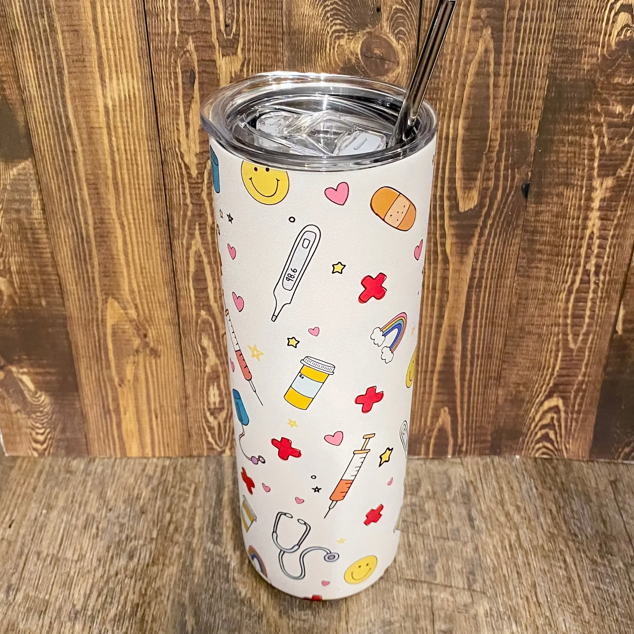 Healthcare Icons Tumbler by Callie Danielle