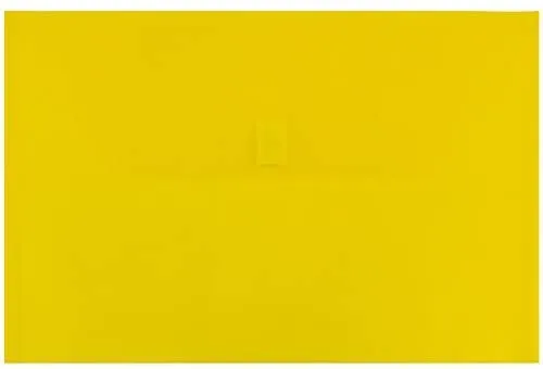 JAM Paper 6Pack, Plastic Envelopes with Hook & Loop Closure Legal Booklet