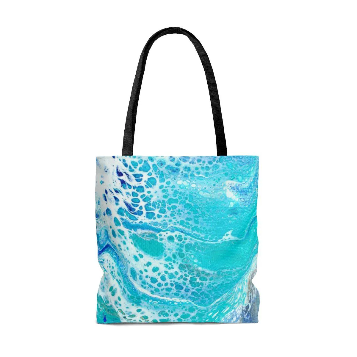 Longboat Key Nautical Map Tote with Tranquil Waters Back