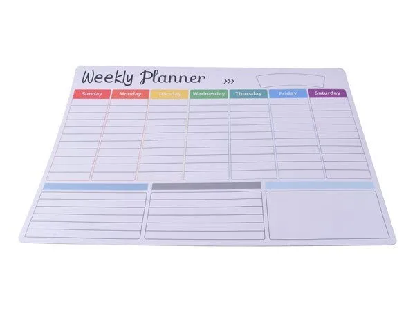 Magnetic Weekly Planner &  Marker
