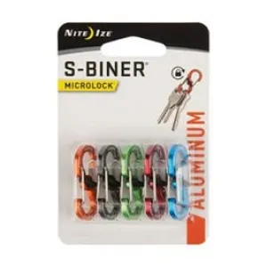 Mini S-Biner MicroLock, 5-Pk.