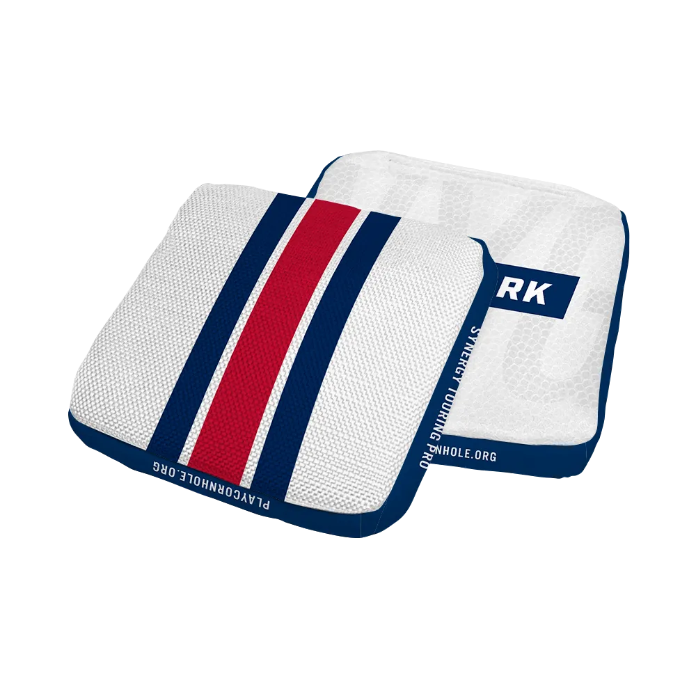 New York NYG Football Gameday Stripes Synergy Edge Cornhole Bags