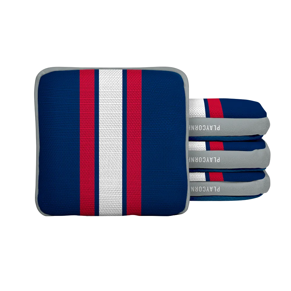 New York NYG Football Gameday Stripes Synergy Edge Cornhole Bags