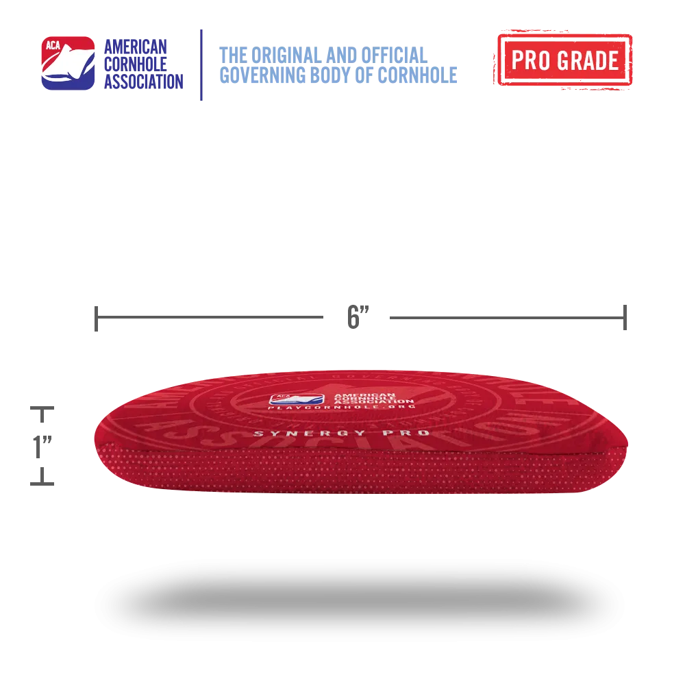 Official ACA Tournament Badge Synergy Pro Cornhole Bags